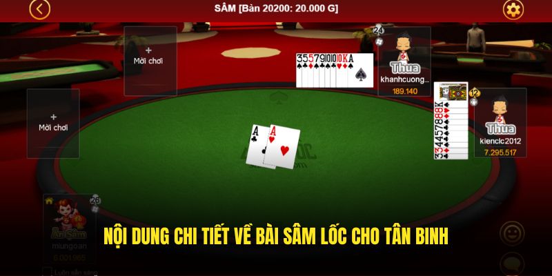 Nội dung chi tiết về bài Sâm Lốc cho tân binh