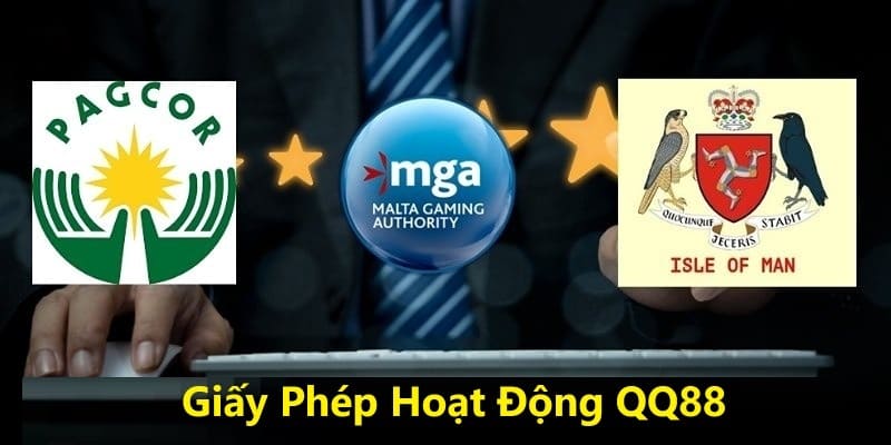 Cập nhật các giấy phép QQ88 đang sở hữu